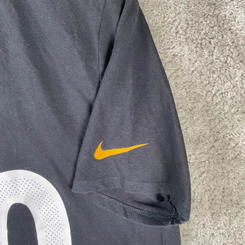 Nike Pittsburgh Steelers T-Shirt Mens Medium Black James Conner 30 Graphic Tee
